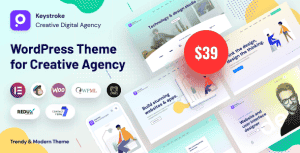 Keystroke – Creative Agency WordPress Theme