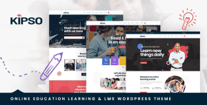 Kipso – Education LMS WordPress Theme