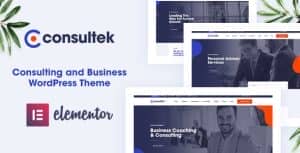 Consultek – Consulting Business WordPress Theme