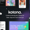 Kotona – Software and App Landing WordPress Theme