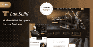 Lawsight – Law & Lawyer HTML Template