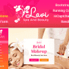 Lavi : Beauty Spa Salon Makeup Parlour Bootstrap 4 Template