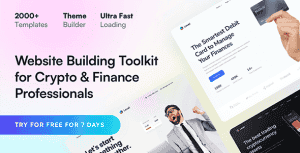 Level – Financial Technology & Crypto WordPress Theme