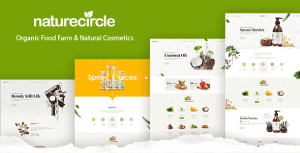 NatureCircle – Organic Responsive Magento Theme