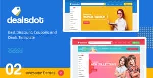 Dealsdot – Discount, Coupons and Deals HTML5 Template