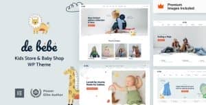 Debebe – Kids Fashion eCommerce WordPress Theme