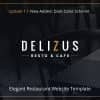 Restaurant Website Template – Delizus