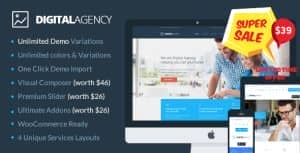 Digital Agency – SEO / Marketing WordPress Theme