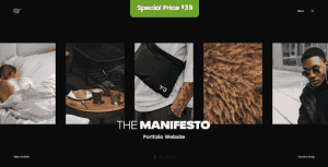 Manifesto – Creative Portfolio WordPress Theme
