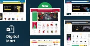 DigitalMart – OpenCart Multi-Purpose Responsive Theme