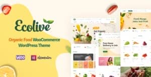 Ecolive – Organic Food WooCommerce WordPress Theme
