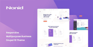 Nonid – Responsive Multipurpose Business Drupal 10 Theme