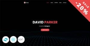 Edrea – Tailwind CSS Personal Portfolio Template