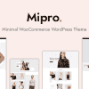 Mipro – Minimal WooCommerce WordPress Theme