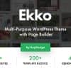 Ekko – Multi-Purpose WordPress Theme with Page Builder