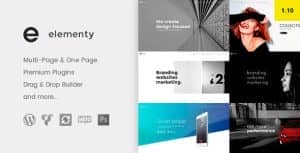 Elementy – Multipurpose One & Multi Page WordPress Theme