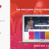 Muusico – Song Lyrics WordPress Music Theme