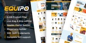 Equipo – Parts And Tools WordPress WooCommerce Theme