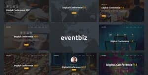 Eventbiz – Event, Conference and Seminar Website Template