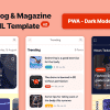 News10 – Blog & Magazine Mobile HTML Template