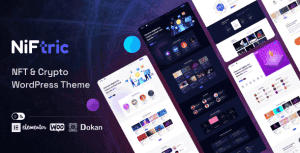 Niftric – NFT Marketplace WordPress Theme