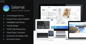 Salamat – Multipurpose Business Joomla Template