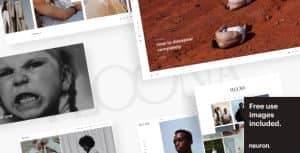 Floona – Minimal Photography WordPress Theme