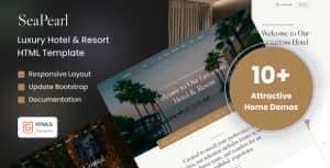 SeaPearl – Luxury Hotel & Resort Template