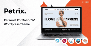 Petrix – Personal Portfolio WordPress Theme