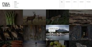 Fullscreen – Photography Portfolio Drupal Theme
