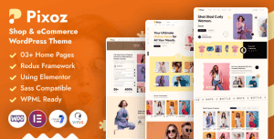 Pixoz – Fashion Shop & eCommerce WordPress Theme