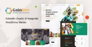 Gainlove – Nonprofit Charity WordPress Theme
