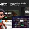 Qamico – Indie Games Studio WordPress Theme