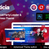 Politicia – Politician & Speaker WordPress Theme