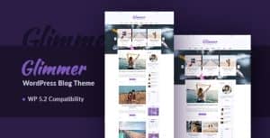 Glimmer – A Responsive WordPress Blog Theme