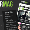 PowerMag: Bold Magazine and Reviews WordPress Theme