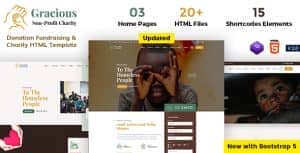 Gracious – Charity and Donation HTML Template