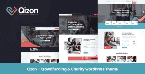 Qizon – Crowdfunding & Charity WordPress Theme