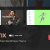 Qreatix – Interactive Portfolio WordPress Theme