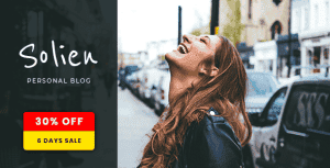 Solien – Blog & Shop WordPress Theme