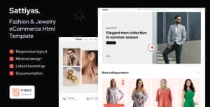 Sattiyas – Fashion & Jewelry eCommerce Template