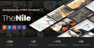 TheNile – Multipurpose HTML Template