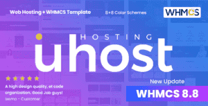 Hosting & WHMCS – Uhost