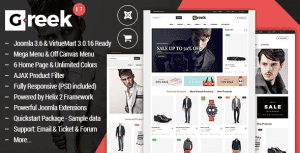 Vina Greek – Fashion VirtueMart 3 Template