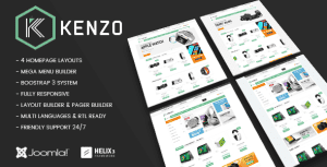 Vina Kenzo – Responsive VirtueMart Joomla Template