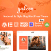 Yakeen – Lifestyle Blog WordPress Theme