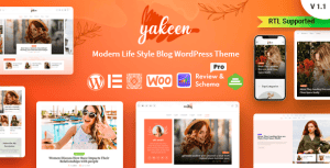 Yakeen – Lifestyle Blog WordPress Theme