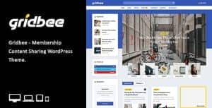 Gridbee – Content Sharing WordPress Theme