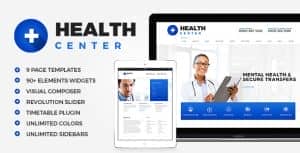 Health Center – Medical WordPress theme