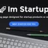 ImStartup – Startup Landing Page WordPress Theme